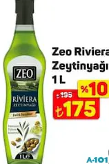 ZEO RİVİERA ZEYTİNYAĞI 1 L fiyat ve kampanya bilgisi